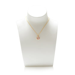 LAETITIA  necklace pink Murano cabochon