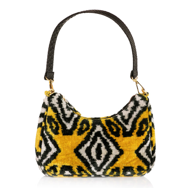 MOONBAG, IKAT DIAMOND YELLOW