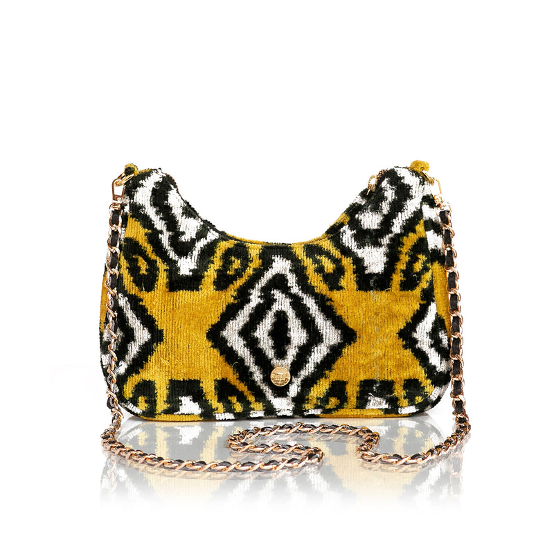 MOONBAG, IKAT DIAMOND YELLOW