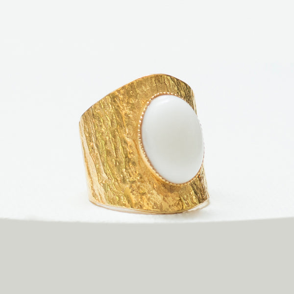 NEZA Adjustable Ring  white