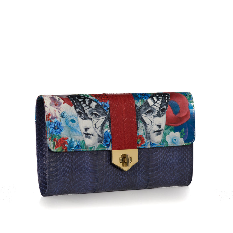 LUV YAH clutch bag removable strap - Paola for Darsala
