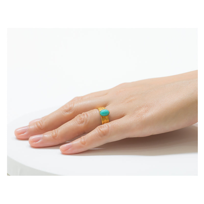 TANIS adjustable ring turquoise