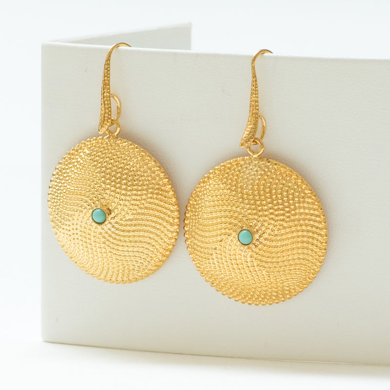 LEONIE statement earrings gold-plated