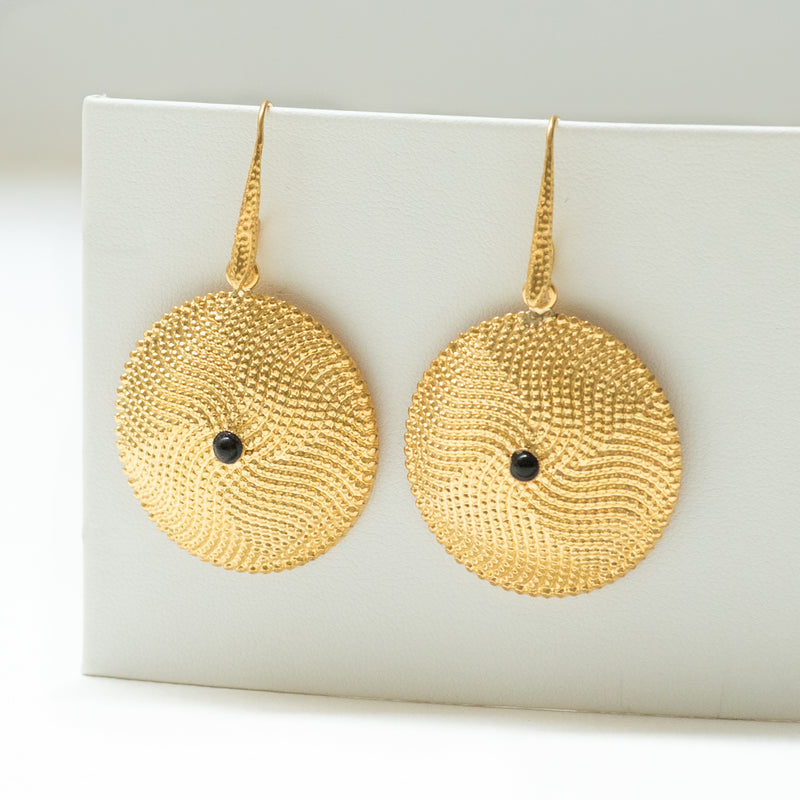 LEONIE statement earrings gold-plated