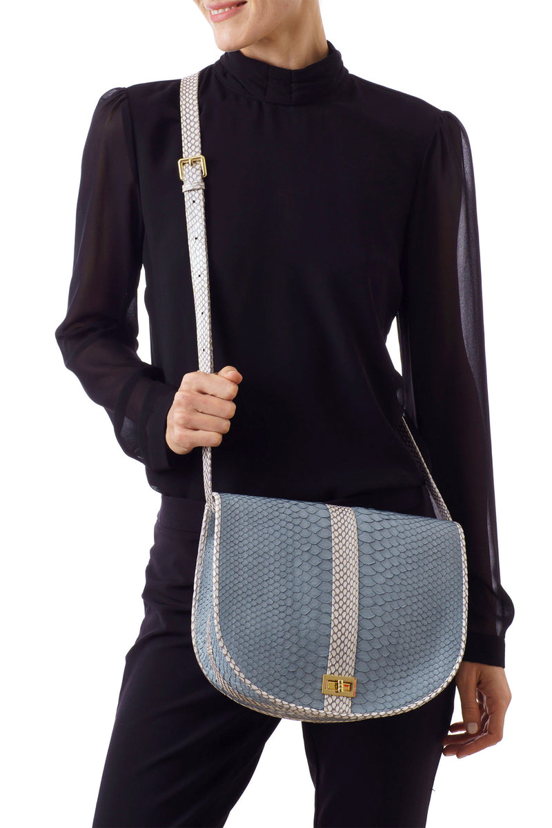 SOMEE SADDLE BAG SKIM BLUE