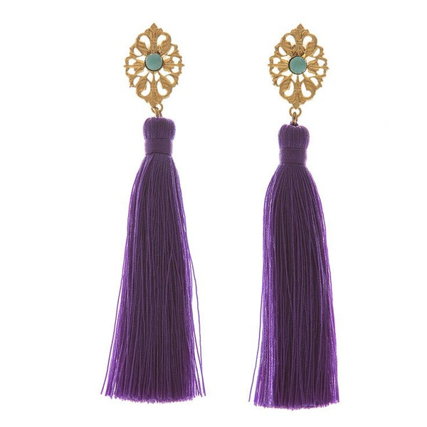 AZYADE Earring Purple