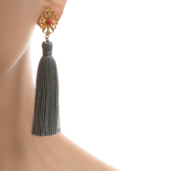 AZYADE Earring Grey