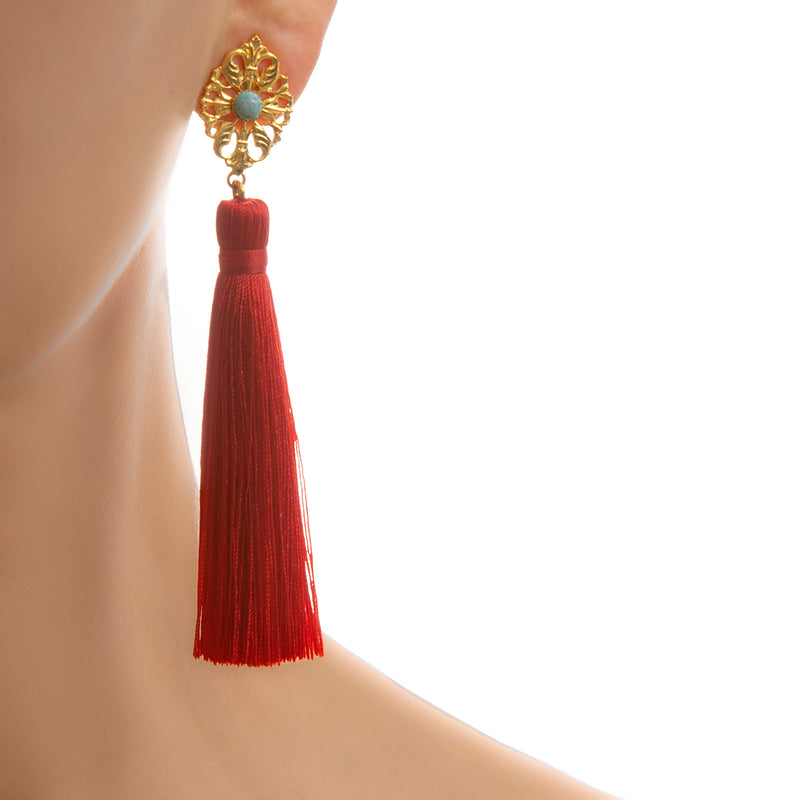 AZYADE Earring Red