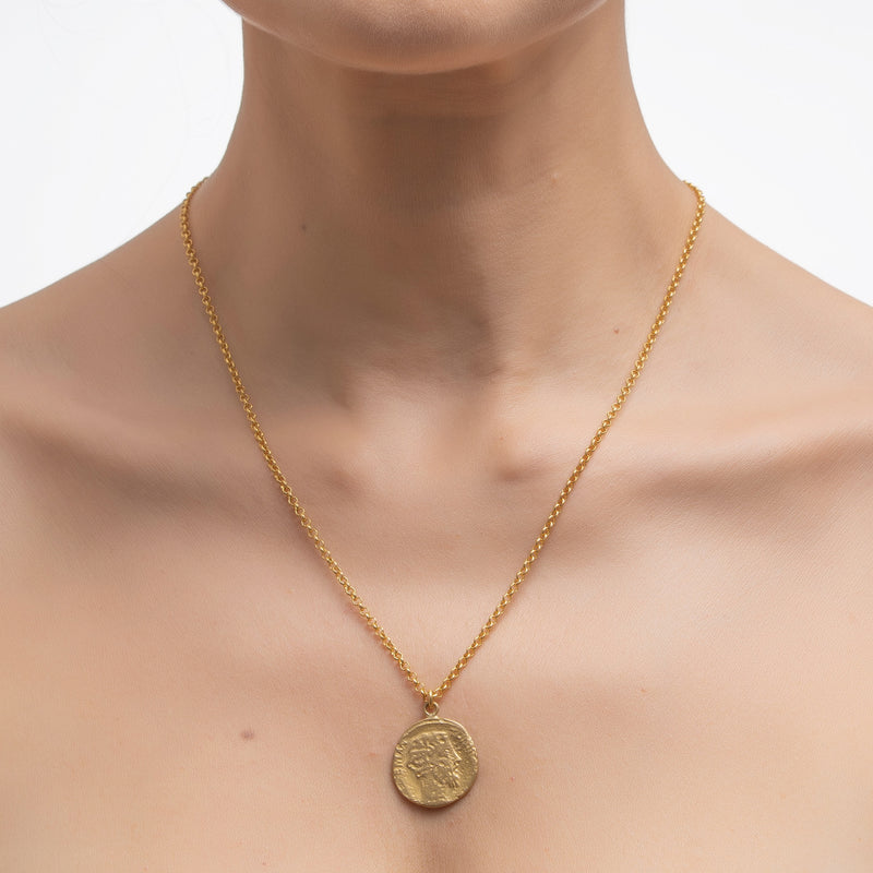 STELLA Coin Pendant Necklace