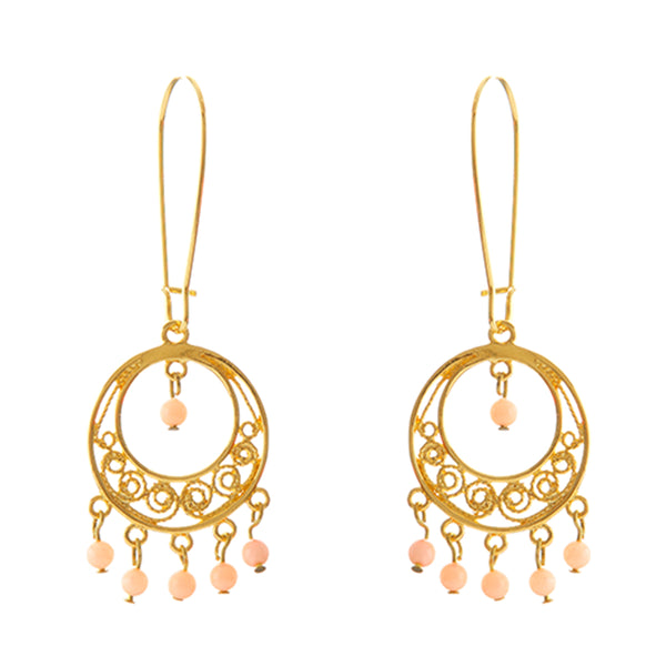 CELINE Filigree Earrings