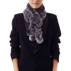 CHAMONIX Grey Knitted scarf