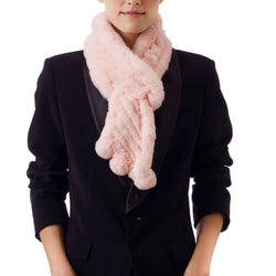 CHAMONIX PINK Knitted  scarf
