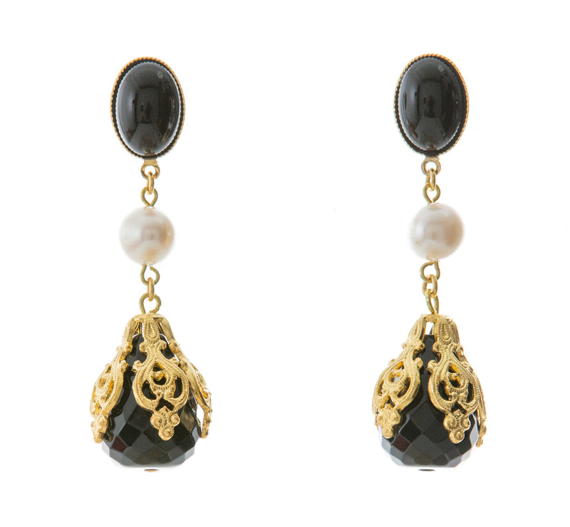 CIRINE earrings with fresh water pearl