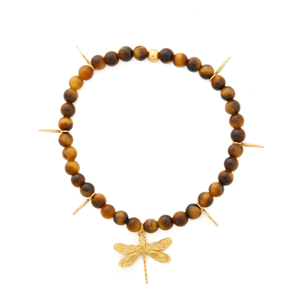 DRAGONFLY Bracelet Tiger Eye