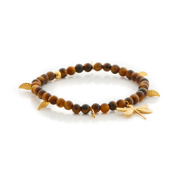 DRAGONFLY Bracelet Tiger Eye