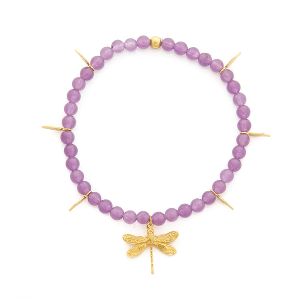 DRAGONFLY Bracelet Amethyst