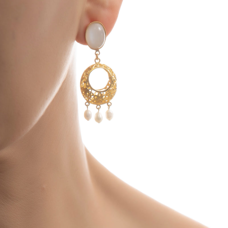 DORIS Earring Pearl Pearl