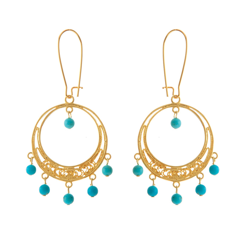 EMELYNE earring gold-plated and pearl