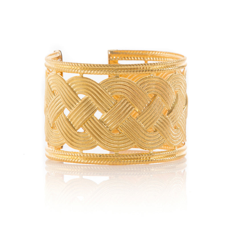 INES adjustable braided bracelet