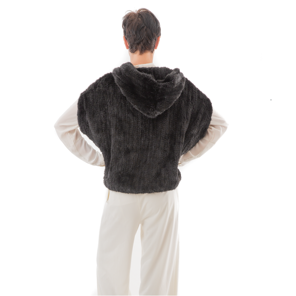 HOODIE Black Mink