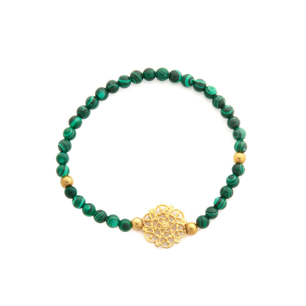 LAMIA Bracelet Malachite