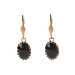 LOLA Gold Earring black