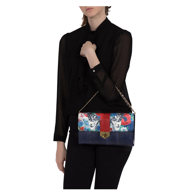 LUV YAH clutch bag removable strap - Paola for Darsala