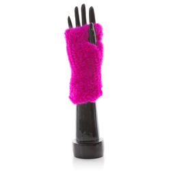 MEGEVE Fushia Knitted Mittens