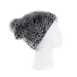 Verbier Grey Knitted  Hat