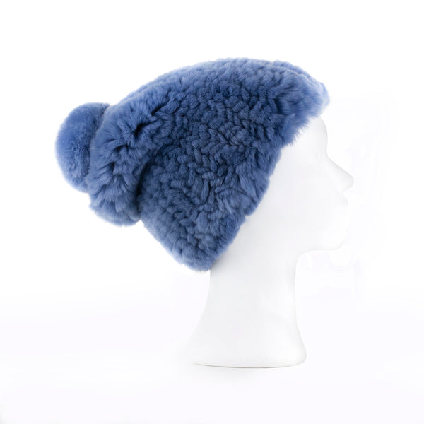 Verbier blue Knitted Hat