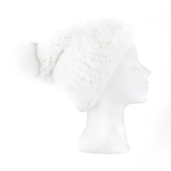 Verbier white Knitted Hat