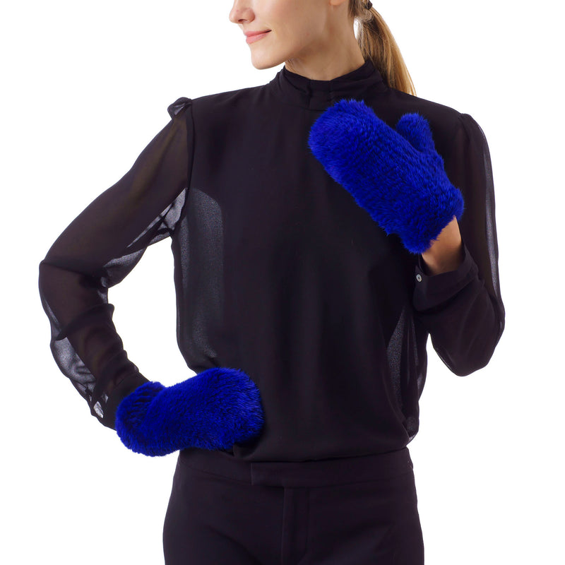 MAMMOTH Electric Blue Knitted Gloves