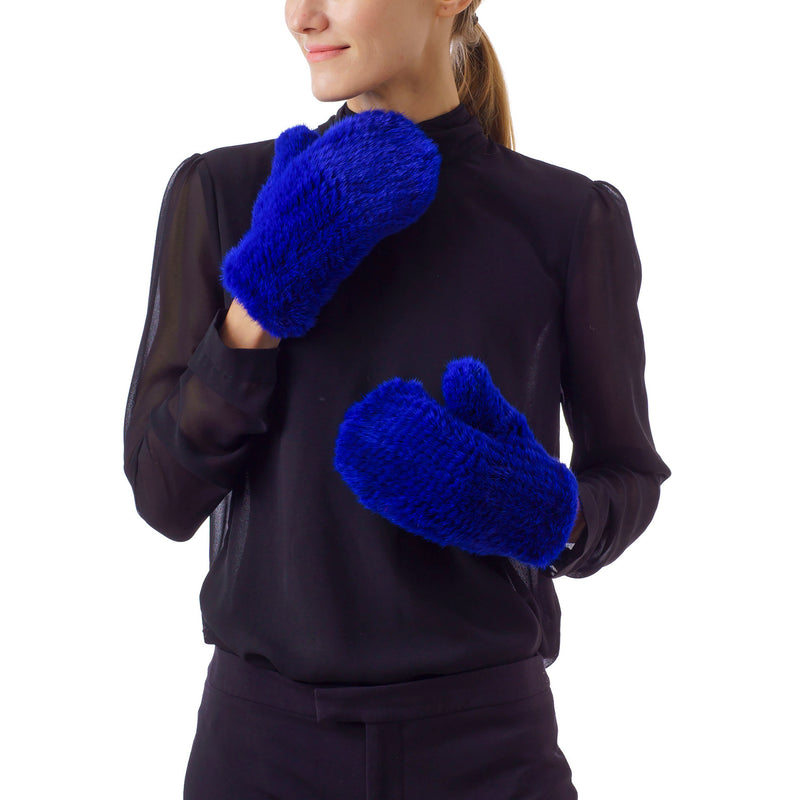 MAMMOTH Electric Blue Knitted Gloves