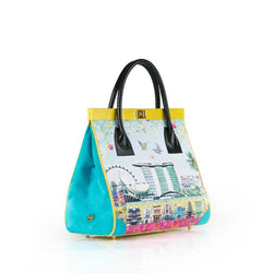 Singapore Story ONG SAN FU ‘We Love Singapore’ bag LOUISE HILL for DARSALA