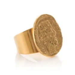 VERENA Adjustable Vintage Medal Ring