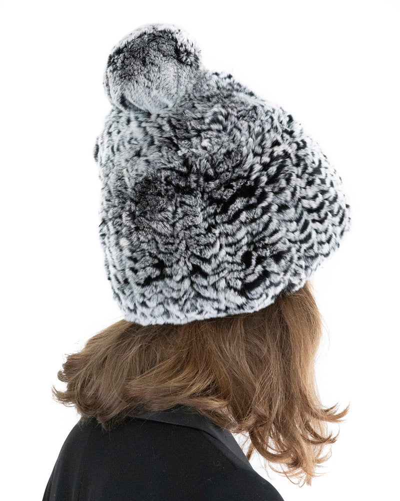 Verbier Grey Knitted  Hat