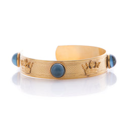 GAIA Bracelet Gold-Plated Night Blue