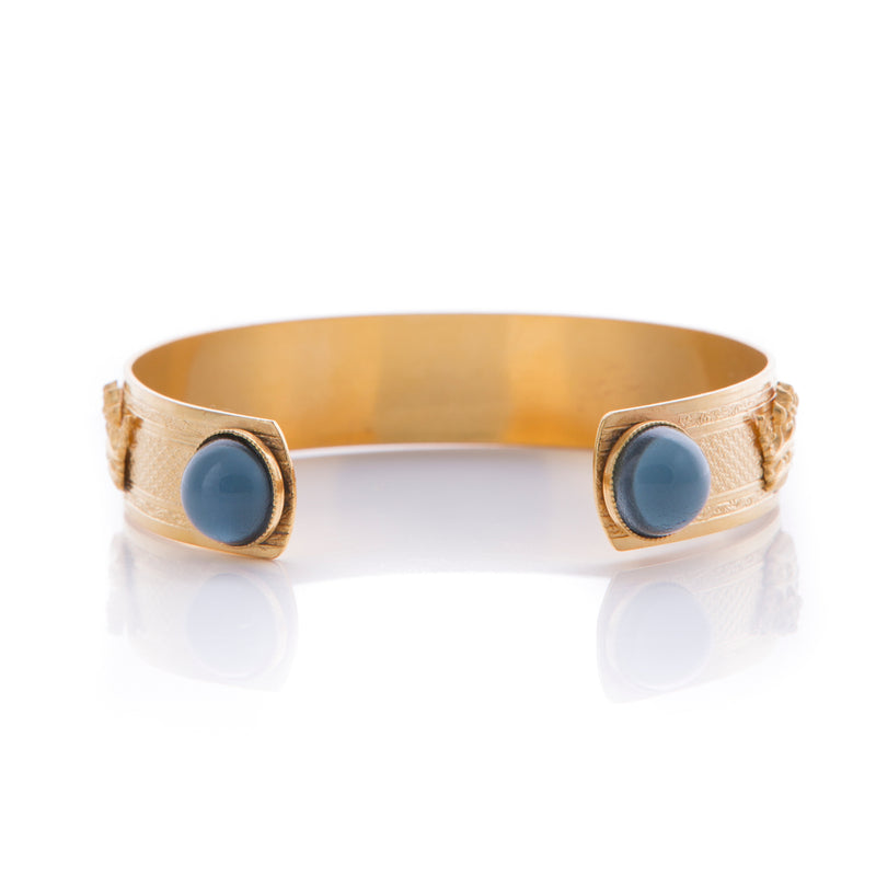 GAIA Bracelet Gold-Plated Night Blue