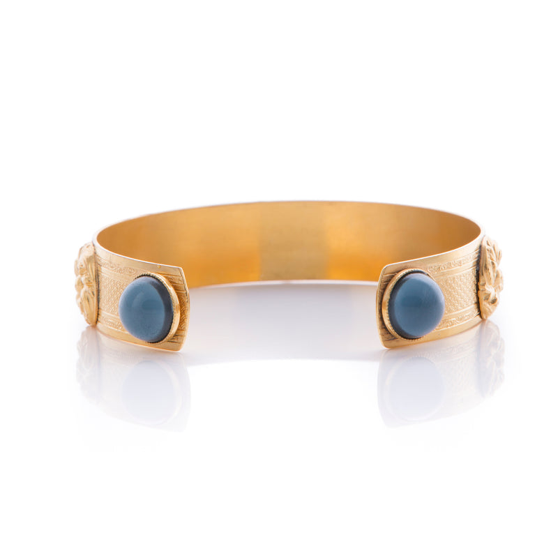 APHRODITE Bracelet Gold-Plated Night Blue
