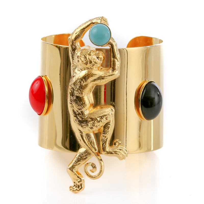HOUHOU Bracelet Gold-Plated Cuff