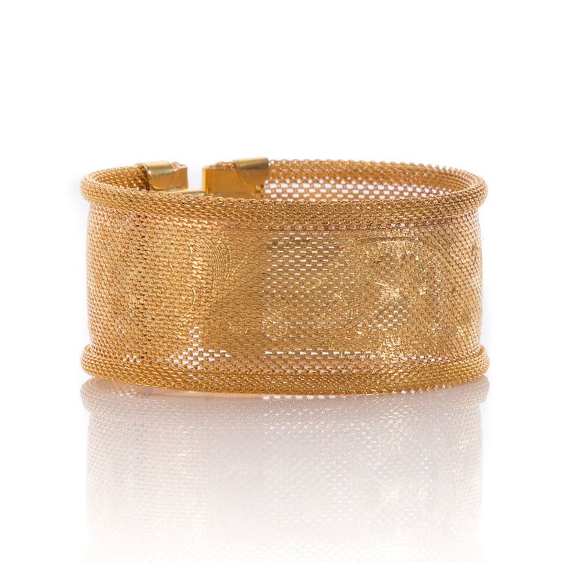 ANGELE  Mesh Vintage Inspired Bracelet