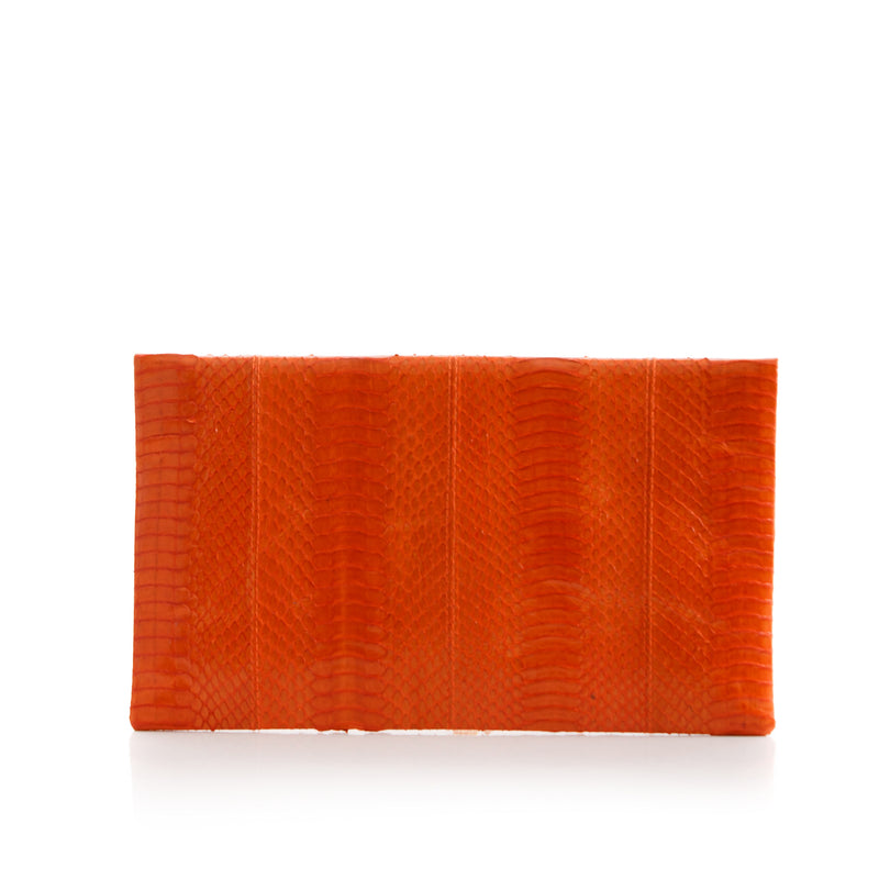 VAVAVOOM clutch bag orange cobra